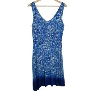 Athleta Reef Print Dress in Blue Ombre #472
